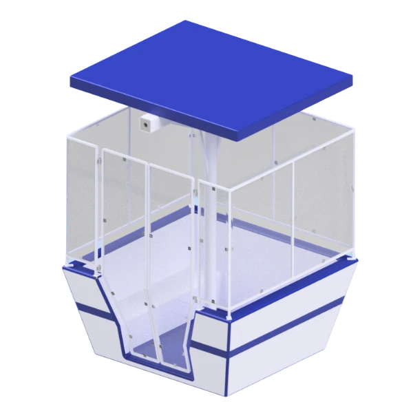 Gôndola modelo padrão da Vicom